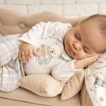 Body longo golinha c/ Calça (Mijão) para bebê em algodão egípcio Urso Toy - Mini & Co.