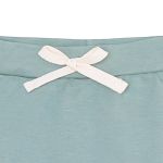 Shorts para bebê em algodão egípcio Verde Malva Cachorrinho - Mini & Co.