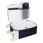 Mala com rodinhas + Bolsa Everyday + Frasqueira Térmica Emy Classic Marinho – Masterbag