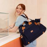 Mala com rodinhas + Bolsa Everyday + Frasqueira Térmica Emy Classic Marinho – Masterbag