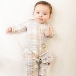 Macacão longo c/ pé reversível para bebê em algodão egípcio Urso Toy - Mini & Co.