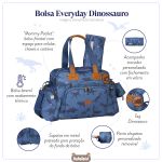 Bolsa para bebê Everyday Dinossauro - Masterbag
