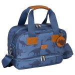 Mala Vintage + Bolsa Anne + Bolsa Térmica Vicky Dinossauro - Masterbag