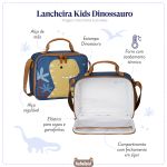 Lancheira Térmica Kids Dinossauro - Masterbag Kids