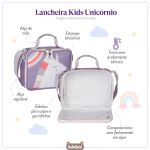 Lancheira Térmica Kids Unicórnio - Masterbag Kids