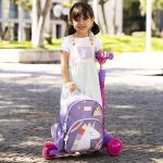 Mochila + Lancheira Térmica Kids Unicórnio - Masterbag Kids