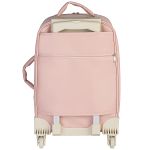 Mala com rodinhas + Bolsa Nina + Frasqueira Térmica Emy Bailarina Lisa - Masterbag
