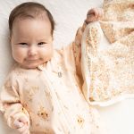 Manta para bebê em algodão egípcio Bosque Floral - Mini & Co.