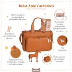 Bolsa Térmica para bebê Anne Cavalinhos Liso - Masterbag
