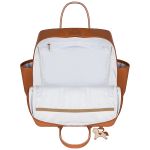Mochila Maternidade Vintage Cavalinhos Liso - Masterbag