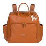 Mochila Maternidade Vintage Cavalinhos Liso - Masterbag