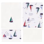 Kit com 2 toalhinhas de boca atoalhadas Navy - Mini & Co.