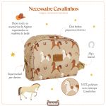 Necessaire para bebê Cavalinhos - Masterbag