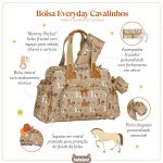Bolsa para bebê Everyday Cavalinhos - Masterbag