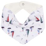 Babador Bandana para bebê em atoalhado Navy - Mini & Co.