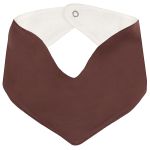 Babador Bandana para bebê em atoalhado Fofy Bear Marrom - Mini & Co.