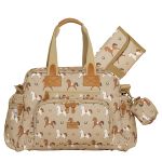 Mala com rodinhas + Bolsa Everyday Cavalinhos - Masterbag