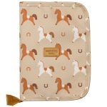 Mala Vintage + Bolsa Everyday + Necessaire + Porta Carteira de Vacinação Cavalinhos - Masterbag