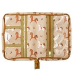 Mala Vintage + Bolsa Everyday + Necessaire + Porta Carteira de Vacinação Cavalinhos - Masterbag