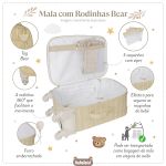 Mala Maternidade com rodinhas Bear - Masterbag