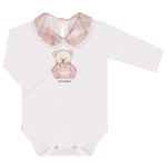 Body longo golinha c/ Calça (Mijão) para bebê em algodão egípcio Ursa Toy - Mini & Co.
