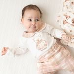 Body longo golinha c/ Calça (Mijão) para bebê em algodão egípcio Ursa Toy - Mini & Co.