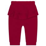 Body longo golinha c/ Calça (Mijão) para bebê em ribana Cerejinhas - Mini & Co.