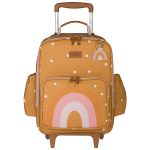 Mochila com rodinhas Kids Arco-Íris Boho - Masterbag Kids