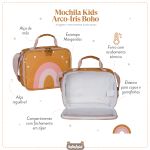 Lancheira Térmica Kids Arco-Íris Boho - Masterbag Kids
