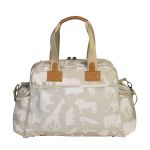 Mala com rodinhas + Bolsa Everyday + Frasqueira Térmica Emy + Porta Carteira de Vacinação Safari Caqui – Masterbag