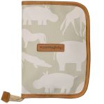 Mala com rodinhas + Bolsa Everyday + Frasqueira Térmica Emy + Porta Carteira de Vacinação Safari Caqui – Masterbag