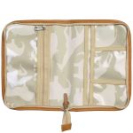 Mala com rodinhas + Bolsa Everyday + Frasqueira Térmica Emy + Porta Carteira de Vacinação Safari Caqui – Masterbag