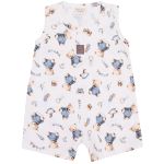 Macacão regata para bebê em algodão egípcio Urso Toy - Mini & Co.