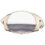 Mala com rodinhas + Bolsa Nina + Frasqueira Térmica Emy + Porta Carteira de Vacinação Borboletas Marfim – Masterbag
