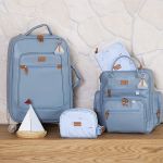 Mala Maternidade com rodinhas Barquinhos Lisa - Masterbag