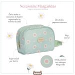 Necessaire para bebê Margaridas Menta - Masterbag