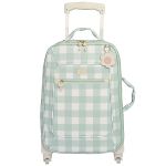 Mala Maternidade com rodinhas Margaridas Menta - Masterbag