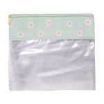 Conjunto 3 Saquinhos de Maternidade Margaridas Menta - Masterbag