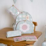 Mochila Kids Margaridas Menta - Masterbag Kids
