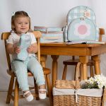 Mochila Kids Margaridas Menta - Masterbag Kids