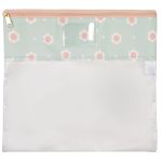 Saquinho Organizador de Maternidade Kids Margaridas Menta - Masterbag Kids