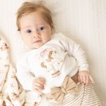 Body longo c/ Calça para bebê em algodão egípcio Ursa Toy - Mini & Co.