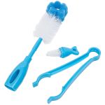 Kit Escova e Pinça para Mamadeira Azul - Buba