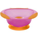 Pratinho Bowl Rosa com Ventosa - Buba