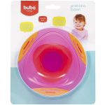 Pratinho Bowl Rosa com Ventosa - Buba