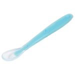 Colher de Silicone Azul (6m+) - Buba