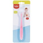 Colher de Silicone Rosa (6m+) - Buba