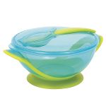 Kit Refeição com Colher para bebê Azul (6m+) - Buba