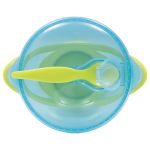 Kit Refeição com Colher para bebê Azul (6m+) - Buba