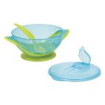 Kit Refeição com Colher para bebê Azul (6m+) - Buba